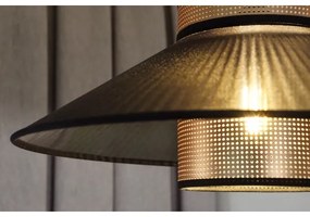 Lustră aplicată RIO Duolla SHINY 1xE27/15W/230V d. 45 cm negru/cupru