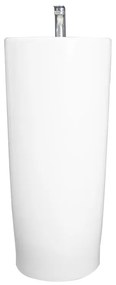Lavoar stativ, Fluminia, Athos-B, rotund, 40 cm, alb