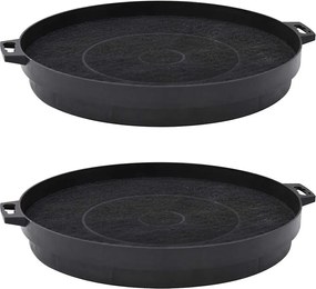 vidaXL Filtre cu cărbune pentru hotă de bucătărie, 2 buc., 210 mm