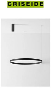 Lustra LED circulara diametru 96,6cm CRISEIDE, alb, negru sau auriu