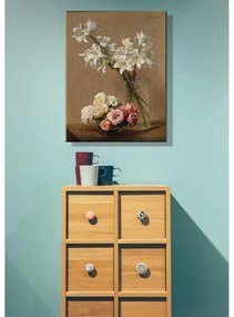 Reproducere tablou Henri Fantin-Latour - Roses and Lilies, 45 x 60 cm