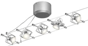 SET 5x spot Paulmann 94133 GU5,3/10W MAC 230V crom