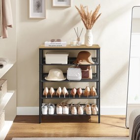 Pantofar TAYLOR ARTISAN cu structura neagra, 4 rafturi