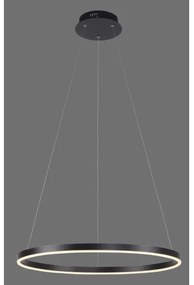 Leuchten Direkt 15394-13-LED Lustr RITUS LED/30W/230V negru dimabil