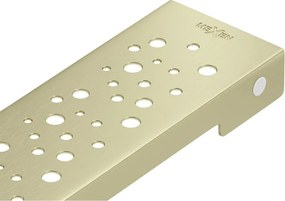 Mexen Flat Capac de mascare M12 pentru scurgere liniară 90 cm, auriu periat - 1A21090