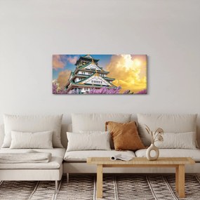 Tablou - Castelul Osaka (120x50 cm)