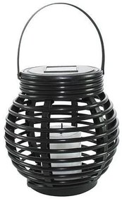 Lampa solara pentru gradina, tip felinar cu lumanare, LED, 16 cm, Zaniah