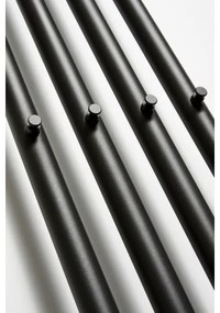 P.M.H. R2B - Radiator portprosop pentru baie ROSENDAL, 350 W, 150 cm, negru