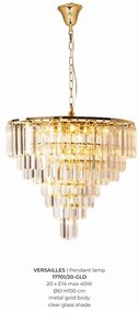 Lustra, Candelabru design deosebit VERSAILLES auriu