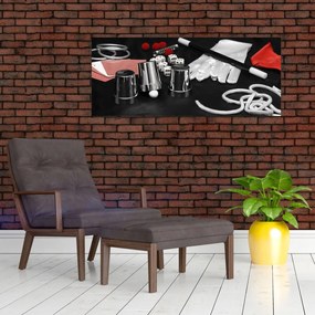 Tablou cu uneltele de magie (120x50 cm)