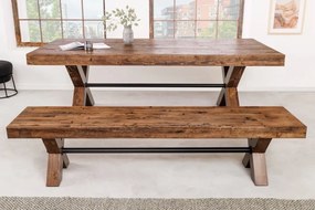 Banca design industrial GOLIATH 180cm pin