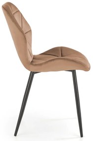 Scaun de bucaterie Pelor, bej/negru