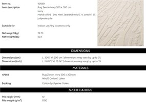 Covor design LUX Zenon 200x300cm