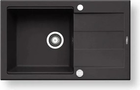 Pyramis 70167101 - Chiuvetă de bucătărie SPARTA PLUS LUX 78 x 48 cm, granit, negru