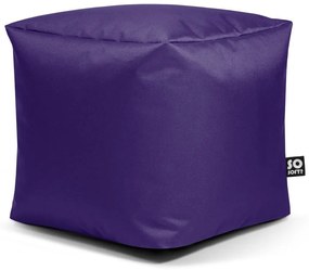 Fotoliu puf pentru copii mov Cube M – So Soft?
