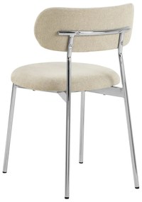 Scaun de dining crem Lyric – Actona