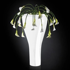 Aranjament floral super elegant, LUX LOS ANGELES IN SHINY VASE, alb 160cm 1141244.95