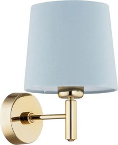 Brilagi - Aplica de perete MONTE 1xE27/60W/230V albastru/auriu