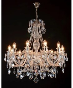 Lustră de cristal pe lanț Wranovsky JWZ124122101 IMPERIAL 12xE14/40W/230V