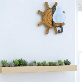 Aplică TIMONA 1xE14/40W/230V fag