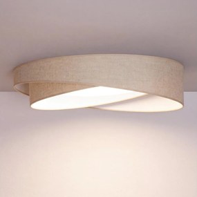 BRILAGI - Plafonieră LED VELVET TWIST LED/24W/230V 4000K Ø 55 cm bej