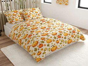 Lenjerie de pat din microfibra AUTUMN PUMPKINS colorate Dimensiune lenjerie de pat: 2 buc 70 x 90 cm | 200 x 220 cm