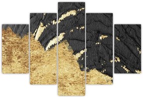 Tablou - Structura de aur N⁰1 (150x105 cm)