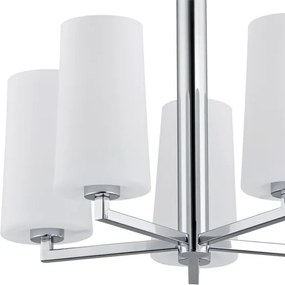 Lustră pe tijă CAMELOT 5xE27/15W/230V crom lucios Argon 2053