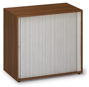Dulap cu jaluzele joase ProOffice 80 x 45 x 73,5 cm, nuc
