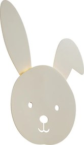 Lampă de perete pentru copii bej, cu LED, cu dimmer în 3 trepte - Benny the Bunny