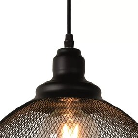 Lucide 43404/28/30 - Lampa suspendata MESH 1xE27/60W/230V 28 cm