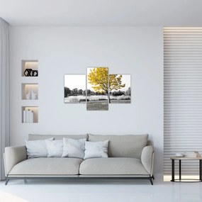 Tablou - relaxare în parc (90x60 cm)