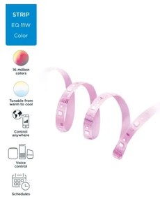 Bandă LED RGBW dimabilă 1m LED/11W/12V 2700-6500K Wi-Fi WiZ