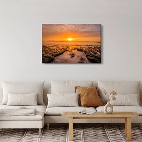 Tablou cu apus de soare (90x60 cm)