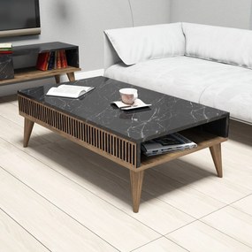 Masă de cafea Milan Walnut Black