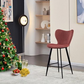 Set de scaune de bar B-1068 RED2, 2 buc
