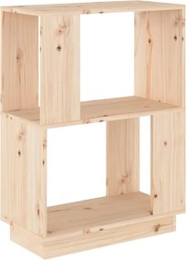vidaXL Bibliotecă/Separator cameră, 51x25x70 cm lemn masiv pin
