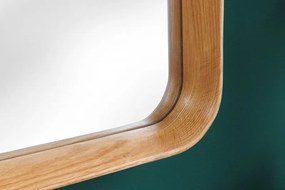 Oglinda decorativa cu rama din lemn Amsterdam 80cm