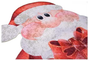 Covor Vitaus Santa, 80 x 150 cm, roșu-alb
