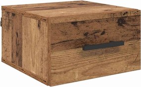 vidaXL Dulap de noapte Lemn vechi 35 x 35 x 20 cm Lemn compozit