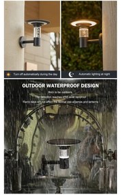 Aplică LED RGB+CW/W solară dimabilă Immax NEO 07907L LED/2W/5,5V IP54 Tuya