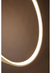 Lustră LED pe cablu RIO LED/50W/230V CRI90 3000K d. 78 cm auriu Thoro TH.175