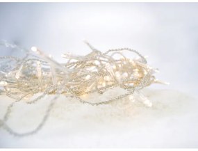 Perdea LED luminoasă de Crăciun de exterior Solight 1V40-WW 120xLED/230V 3m IP44