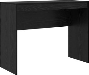 vidaXL Birou Stejar Negru 100 x 40 x 76 cm