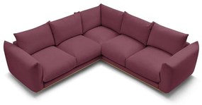 Colțar burgundy Ernest – Bobochic Paris