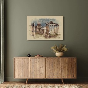 Tablou - Forumul Roman, Roma, Italia (90x60 cm)