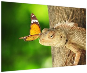 Tablou - Șopârlă (90x60 cm)