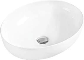 Mexen Jowita chiuvetă de blat 52 x 39 cm, albă - 21355200