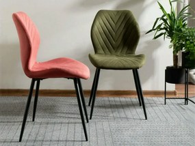 Scaun de masa roz MIKE NEA