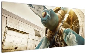 Tablou - Elice de avion vechi (120x50 cm)